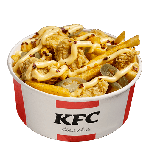 Cheesy Chicken Loaded Fries