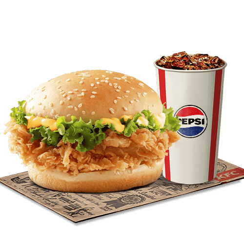 Krunch Burger + Drink